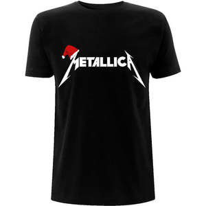 Santa Hat Logo T-shirt Metallica Graphics Unisex Tee